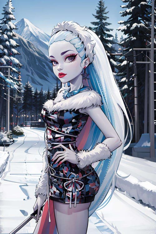 Abbey Bominable (Monster High)  by Citron Legacy on Tensor.Art