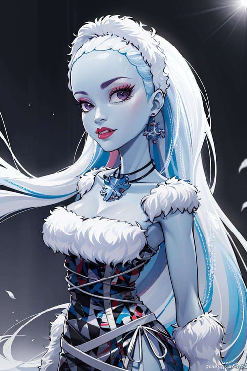 Abbey Bominable (Monster High)  by Citron Legacy on Tensor.Art