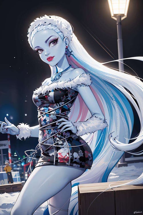 Abbey Bominable (Monster High)  by Citron Legacy on Tensor.Art