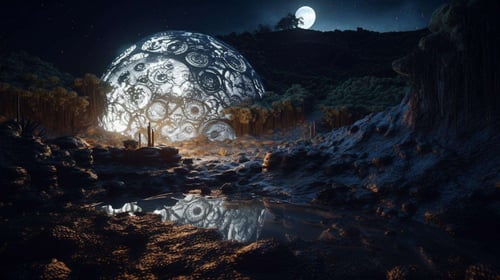 XSarchitectural-12NightMoonsci-fi by 夏尚XSarchitectural on Tensor.Art