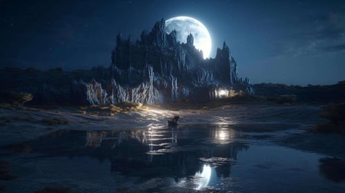 XSarchitectural-12NightMoonsci-fi by 夏尚XSarchitectural on Tensor.Art