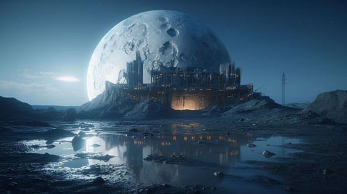 XSarchitectural-12NightMoonsci-fi by 夏尚XSarchitectural on Tensor.Art