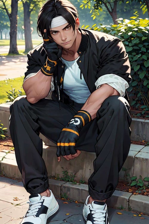 Kyo Kusanagi - Classic [King of Fighters] by DoctorStasis on Tensor.Art