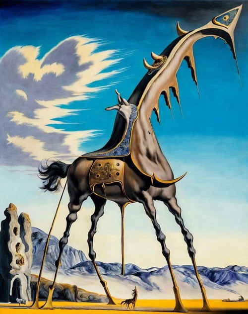Salvador Dali Surreal Art by Ardavan on Tensor.Art
