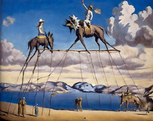 Salvador Dali Surreal Art by Ardavan on Tensor.Art