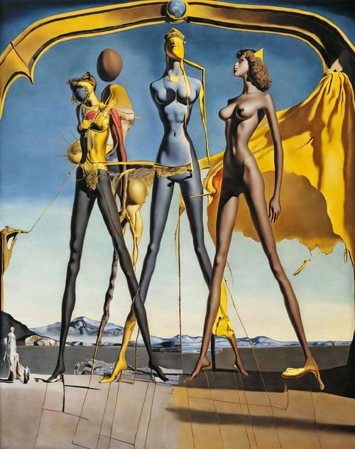 Salvador Dali Surreal Art by Ardavan on Tensor.Art
