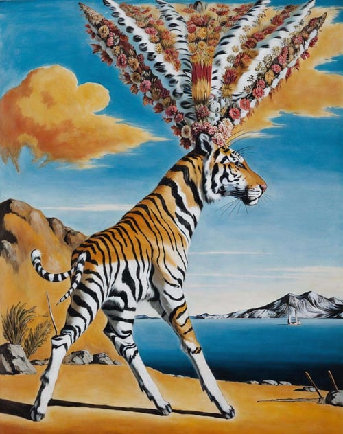 Salvador Dali Surreal Art by Ardavan on Tensor.Art