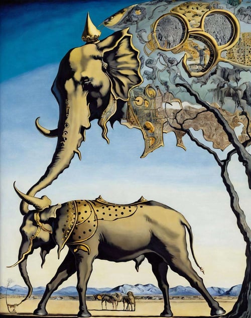Salvador Dali Surreal Art by Ardavan on Tensor.Art