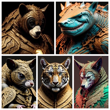 Gold Armor Portraits 1.5 RichStyle by RICHVIP on Tensor.Art