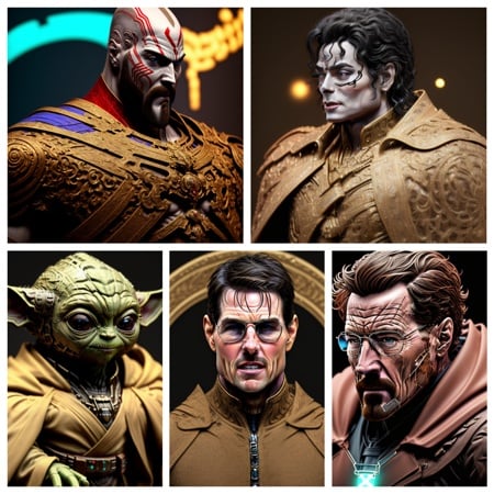 Gold Armor Portraits 1.5 RichStyle by RICHVIP on Tensor.Art