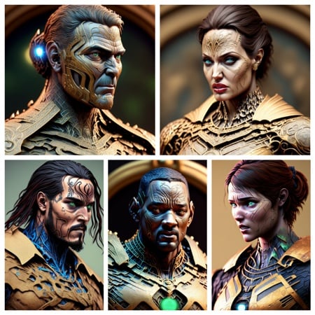 Gold Armor Portraits 2.1 RichStyle by RICHVIP on Tensor.Art