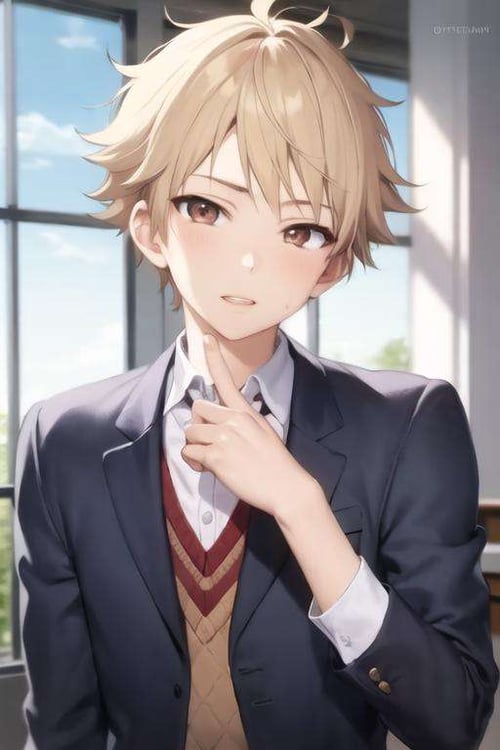 Akihito Kanbara / Kyoukai no Kanata by andinmaro146 on Tensor.Art