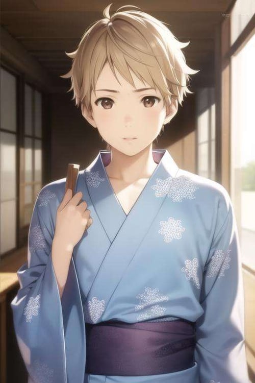 Akihito Kanbara / Kyoukai no Kanata by andinmaro146 on Tensor.Art