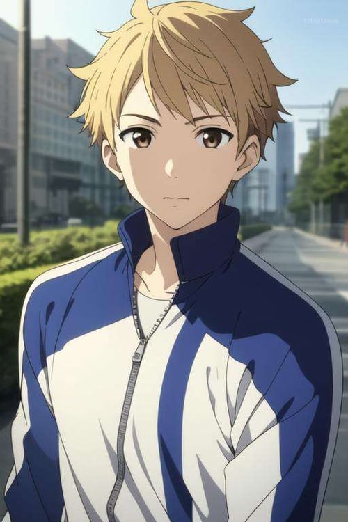 Akihito Kanbara / Kyoukai no Kanata by andinmaro146 on Tensor.Art