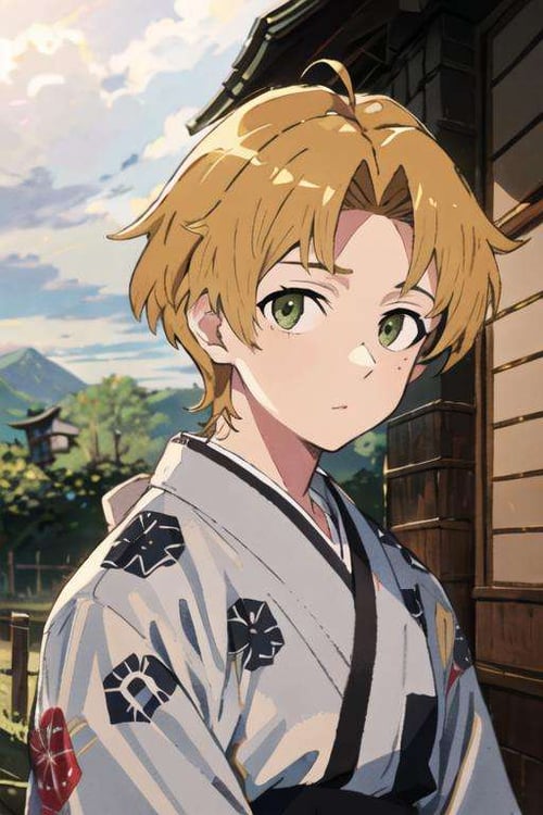 Rudeus Greyrat / Mushoku Tensei: Isekai Ittara Honki Dasu by andinmaro146 on Tensor.Art