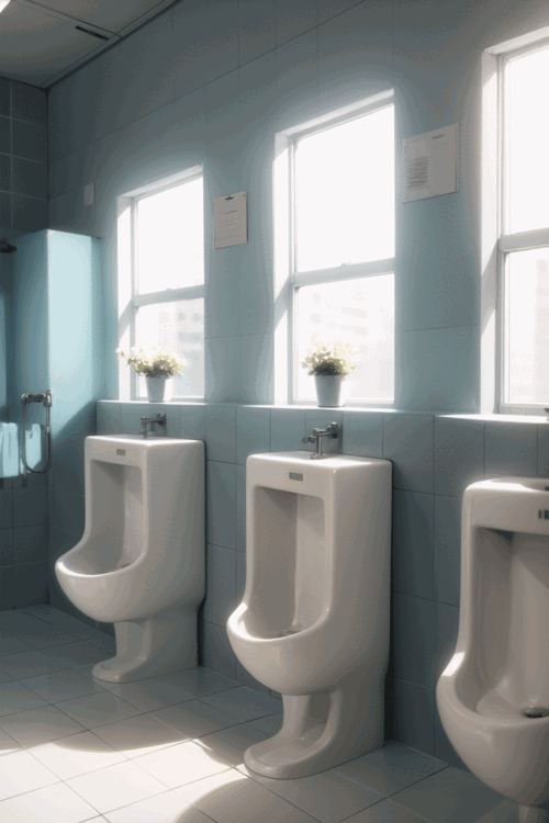 Public restroom by psoft on Tensor.Art