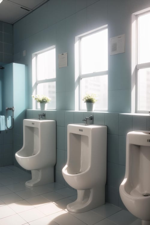 Public restroom by psoft on Tensor.Art