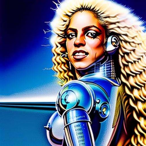 80s Fashion Robot by elRivx on Tensor.Art