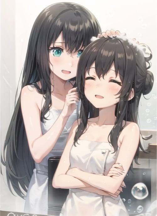 (Concept) Washing Another Hair  by TecnoIA on Tensor.Art