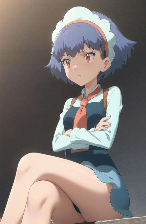 Miette ミルフィ(Pokemon anime) by TecnoIA on Tensor.Art
