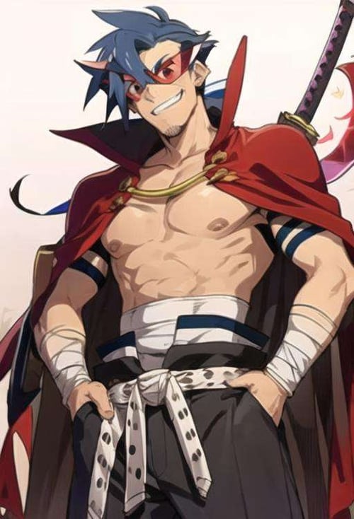 Kamina from Gurren Lagan (Beta model) by TecnoIA on Tensor.Art