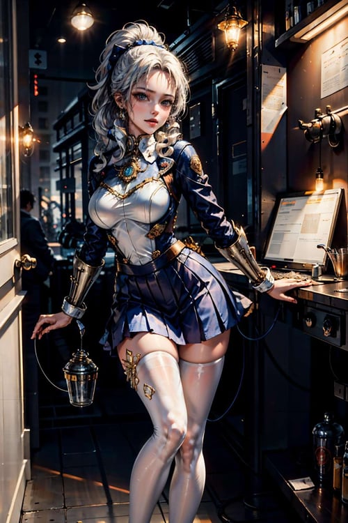 tutu's cyberpunk | 图图的朋克机娘 | パンクスタイルのメカニカルガール by zhaotutu on Tensor.Art