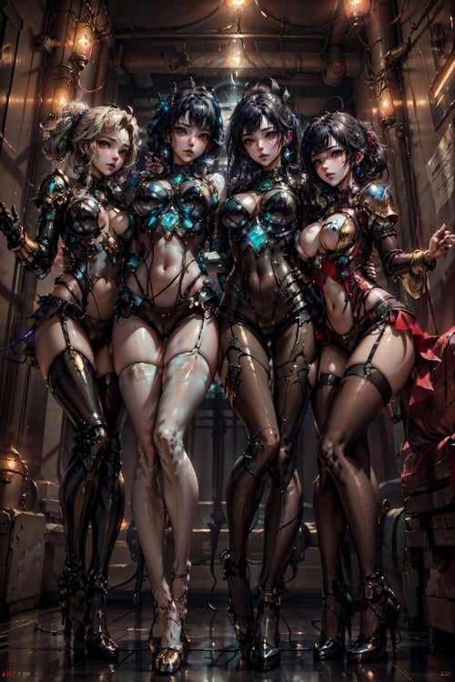 tutu's cyberpunk | 图图的朋克机娘 | パンクスタイルのメカニカルガール by zhaotutu on Tensor.Art