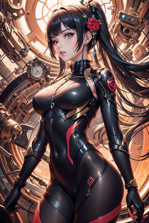 tutu's cyberpunk | 图图的朋克机娘 | パンクスタイルのメカニカルガール by zhaotutu on Tensor.Art