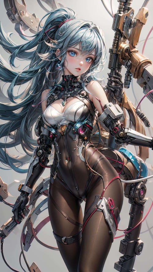 tutu's cyberpunk | 图图的朋克机娘 | パンクスタイルのメカニカルガール by zhaotutu on Tensor.Art