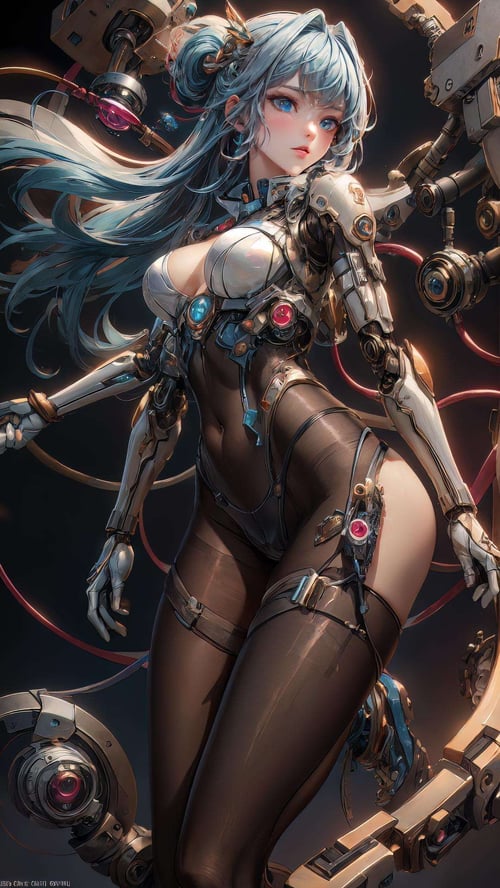 tutu's cyberpunk | 图图的朋克机娘 | パンクスタイルのメカニカルガール by zhaotutu on Tensor.Art