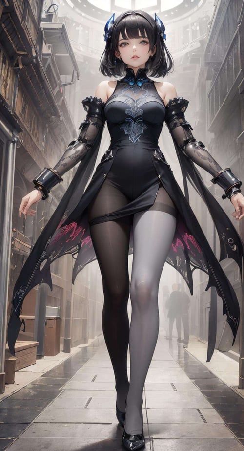 tutu's HiSilk (40D Grey Pantyhose)/图图的嗨丝(40D空姐灰连裤袜)/チュチュのストッキング(40Dスチュワーデスグレーパンスト) by zhaotutu on Tensor.Art