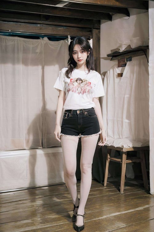 tutu's HiSilk(8D White Glossy Over-the-Knee Socks)/ 图图的嗨丝(8D白色油亮长筒袜)/チュチュのハイシー(8D白色のオイル光沢長い膝上靴下) by zhaotutu on Tensor.Art