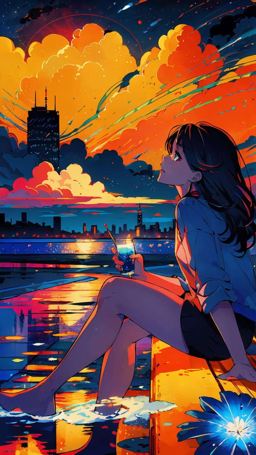 tutu's Vibrant Colors| 图图的炫彩 | チュチュの鮮やかな色彩 by zhaotutu on Tensor.Art