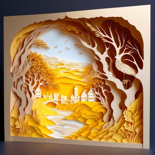 Papercut SDXL by qubit on Tensor.Art