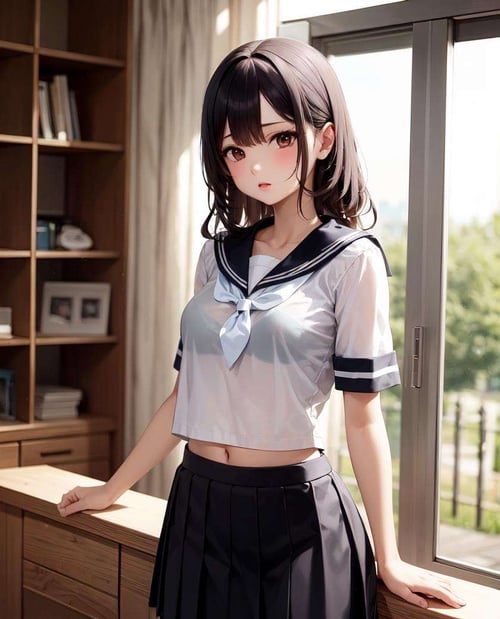 Bra visible through clothes by Draugr on Tensor.Art