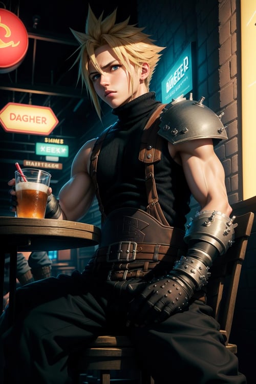 Cloud Strife (Final Fantasy VII) LoRA by novowels on Tensor.Art