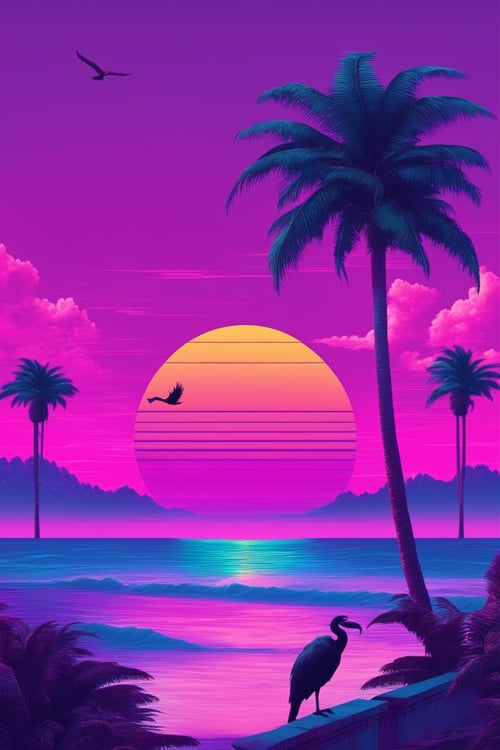 Vaporwave Style SDXL | Goofy Ai by Goofy Ai on Tensor.Art