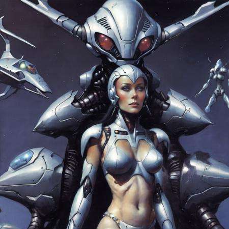 Frank Frazetta SDXL 1.0 art style lora by Caesar Lee on Tensor.Art