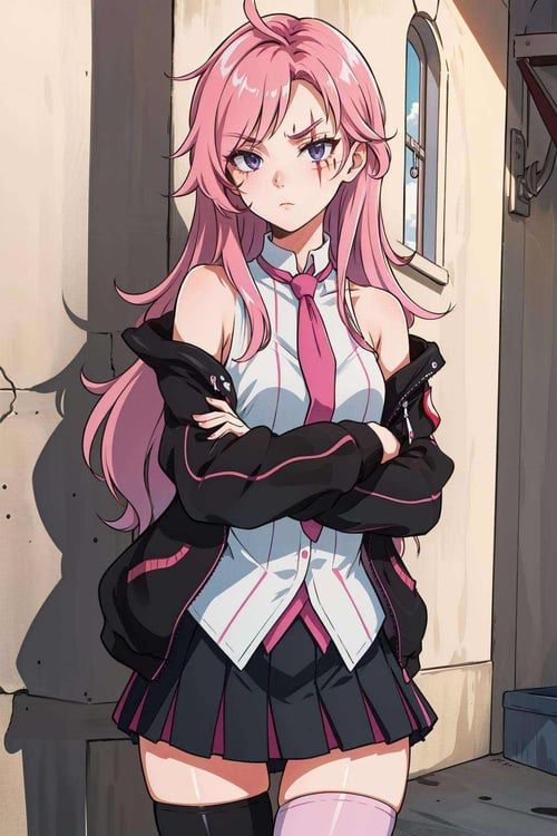 Katarina + Battle Academia Katarina (League of Leg by novowels on Tensor.Art