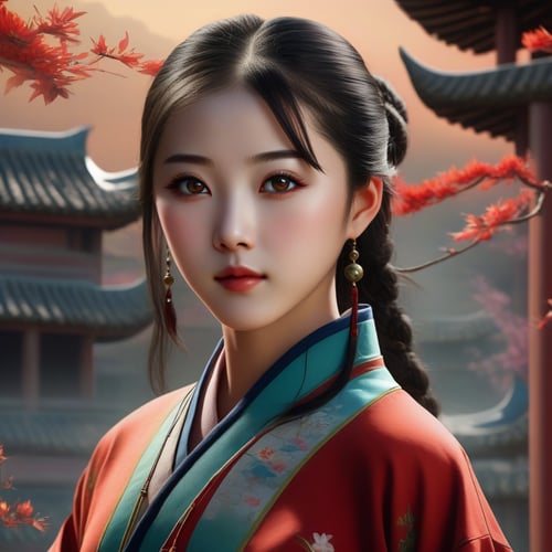 Beautiful Chinese girl by agon on Tensor.Art