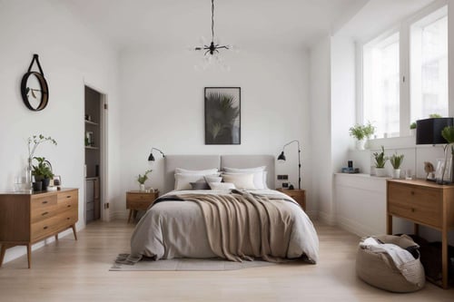 室内设计-北欧奶油风|Nordic Modern Style Interior Design by Nayuta on Tensor.Art