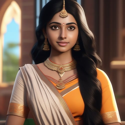 Indian girl by agon on Tensor.Art