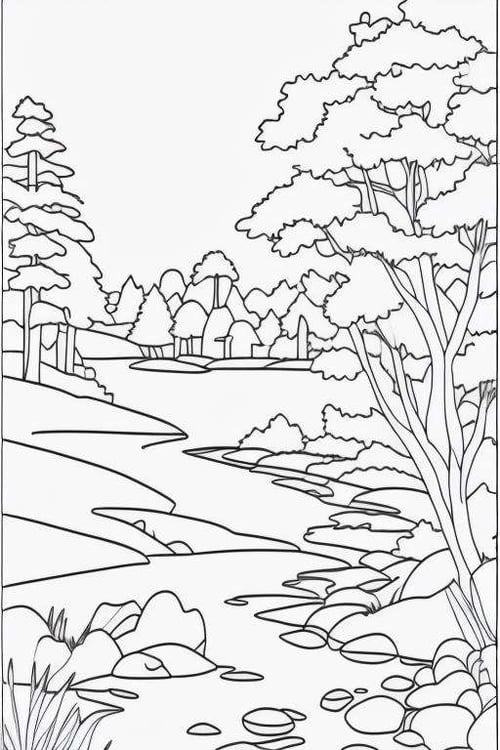 Coloring Page Diffusion by user_614154652581240344 on Tensor.Art