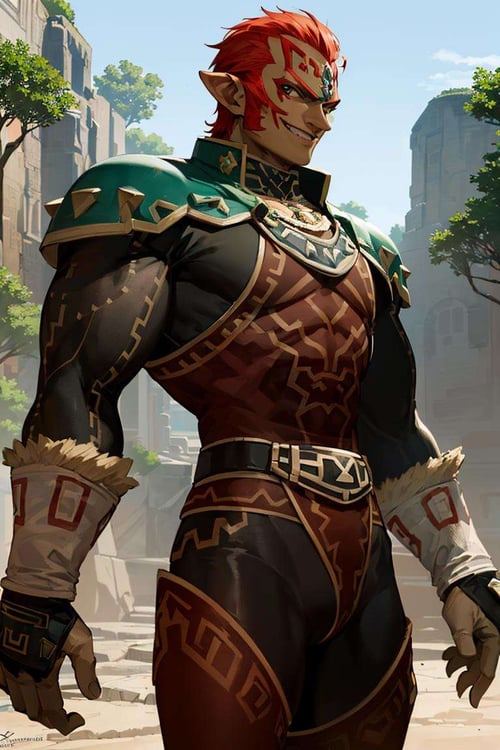 Demon King Ganondorf (Legend of Zelda: Ocarina of Time) by Citron Legacy on Tensor.Art
