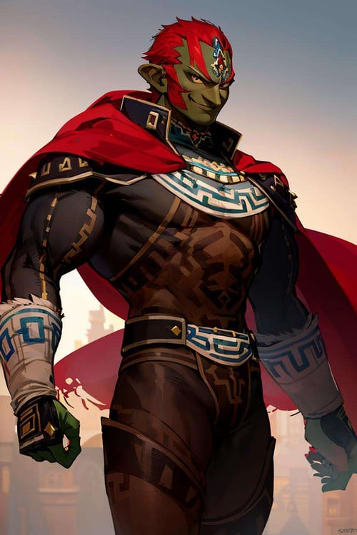 Demon King Ganondorf (Legend of Zelda: Ocarina of Time) by Citron Legacy on Tensor.Art