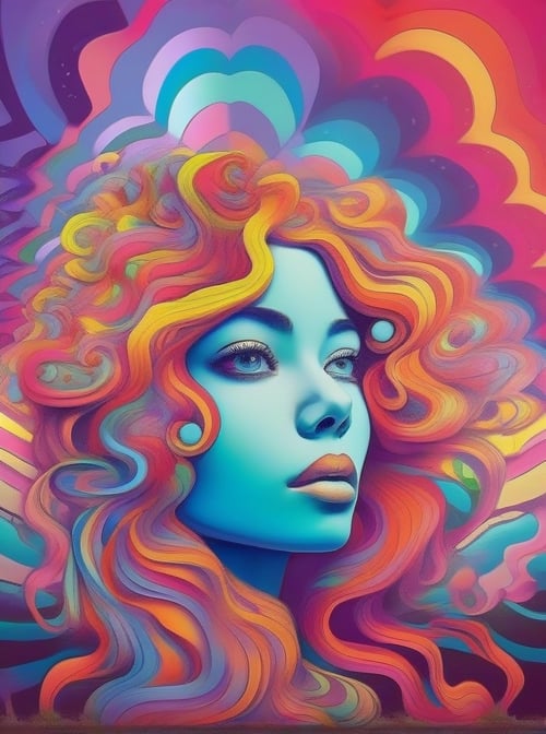 [Lah] Psychedelic | SDXL by LahIntheFutureland on Tensor.Art