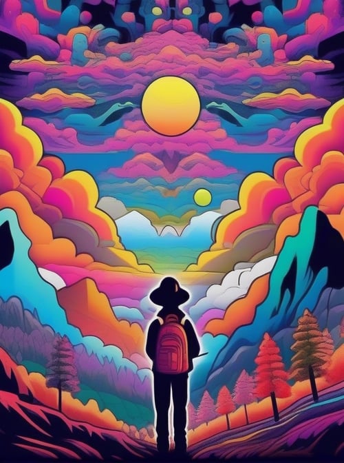 [Lah] Psychedelic | SDXL by LahIntheFutureland on Tensor.Art