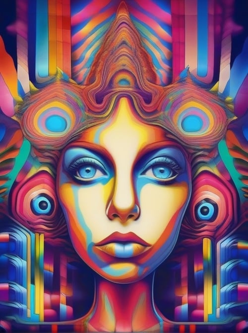 [Lah] Psychedelic | SDXL by LahIntheFutureland on Tensor.Art