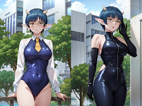 Zenia (2 costumes) | Lv1 Maou to One Room Yuusha by WhiteZ on Tensor.Art