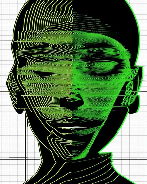 Glitch Style by Ciro Negrogni on Tensor.Art